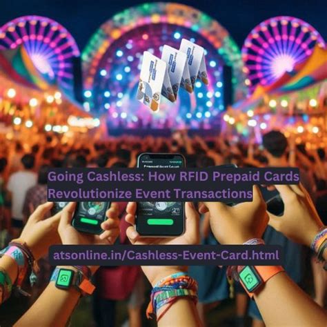 Revolutionize Event Payments with RFID Prepaid Card