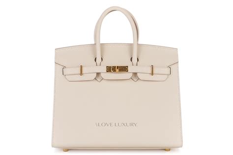 Hermès Birkin 25 Epsom Sellier Nata Gold Hardware - Luxury Shopping