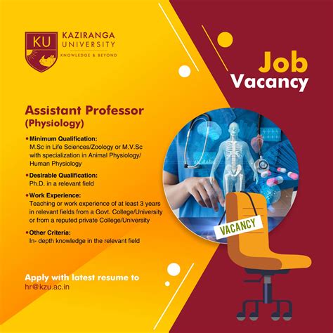 Career and Recruitment - Assam Kaziranga University