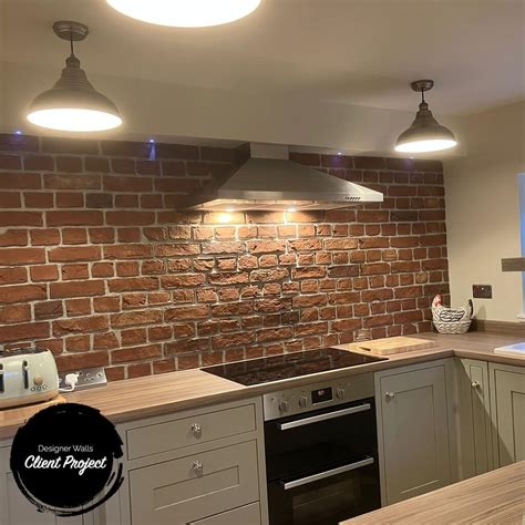 Red Brick Panels - POTM - Realistic Brick - Designer Walls