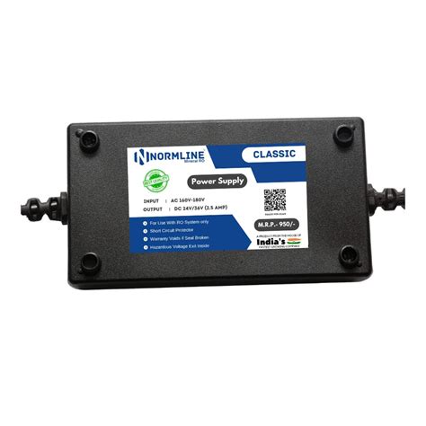 NORMLINE Power Supply/Adapter/SMPS For All Type of RO Water Filter and ...