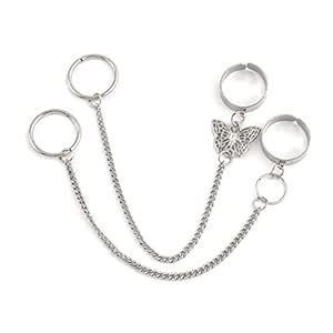 Shining Diva Fashion Latest Stylish Metal Boho Midi Finger Rings for ...