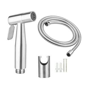 BATH GURU Stainless Steel Heavy Duty Bidet Jet Sprayer Gun for Toilet ...