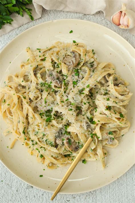 Mushroom Alfredo Sauce