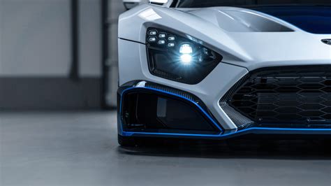 Download wallpaper Zenvo, close up, headlights, Zenvo TSR-S, section ...