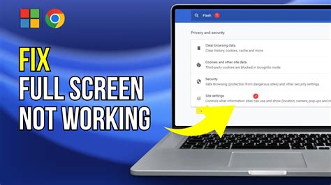 FIX!!! Full Screen Not Working In Google Chrome F11 (2024 Update) - YouTube