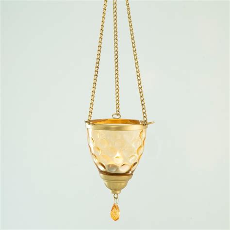 Buy Corsica Mystic India Glass Hanging Lantern from Corsica by Home ...