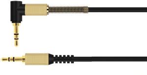 VibeX AUX Cable 1 m Copper Braiding, Metal Braided ® High-Fidelity 3 ...
