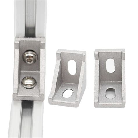 Buy 20Pcs 30x30 30x35 Corner Bracket Right Angle 3030 Series 2 Hole ...