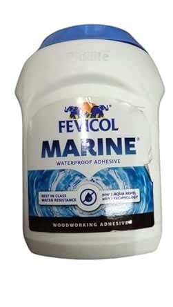 Pidilite Fevicol marine waterproof Adhesive (1 L) : Amazon.in ...