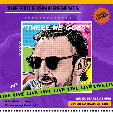 There He Goes at The Stile!, 224 Shirley Road, Southampton, 23 February ...