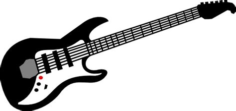 Electric Guitar clip art Free vector in Open office drawing svg ( .svg ...