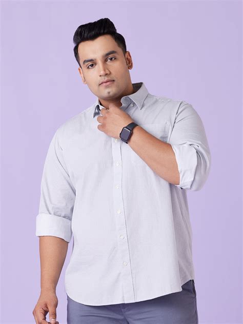 Get Plus Size Plus Size Ditsygeo Print Shirt | XL-7XL for MEN | Upto 61 ...