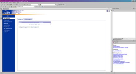 Image result for First Version of Visual Studio