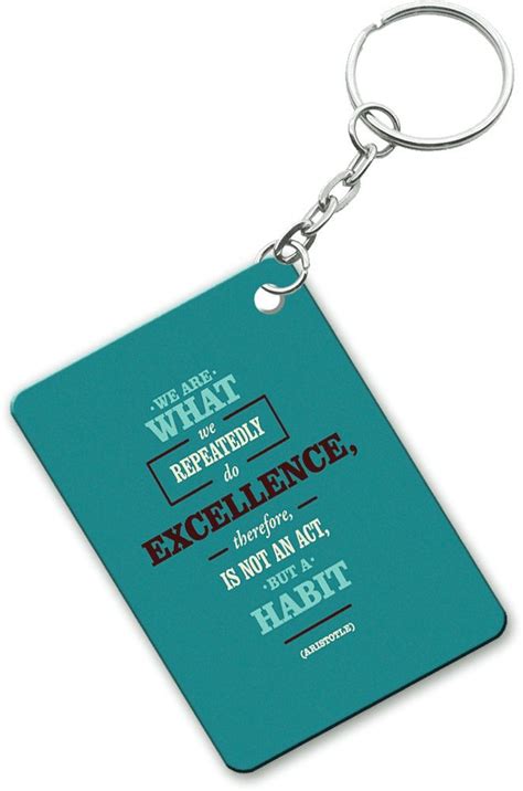 Ucard Motivational Quote Keyring : Amazon.in: Fashion