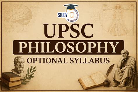 UPSC Philosophy Optional Syllabus 2026: Complete Paper I and II Topics ...