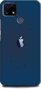 Afterglow Back Cover for Realme Narzo 30A APPLE LOGO, APPLE, IPHONE ...