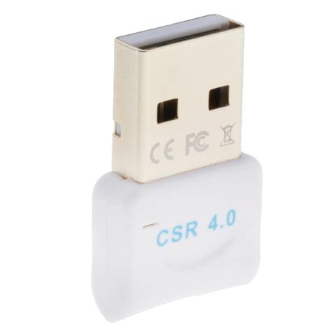 Bluetooth CSR 4.0 Dongle Adapter USB Bluetooth Receiver for Desktop La ...