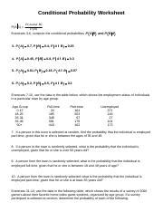 Image result for Conditional Probability Practice