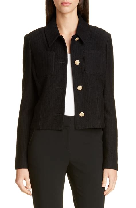 St. John Collection Float Jacquard Knit Jacket | Nordstrom | Knit ...