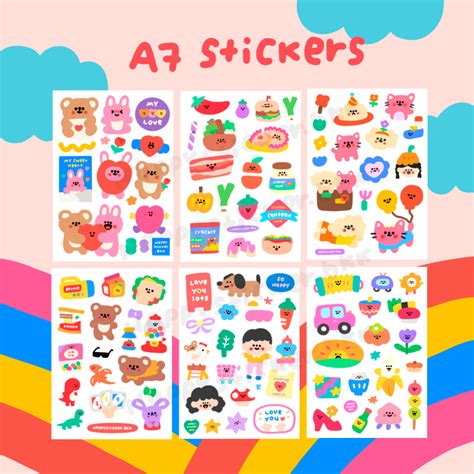 A7 stickers | LINE SHOPPING