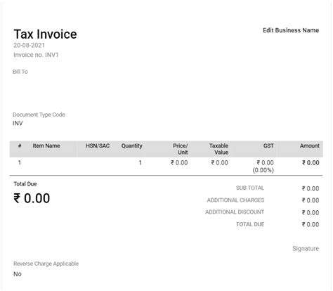 Tax Invoice Formats: Benefits, ideal contents, sample formats for use