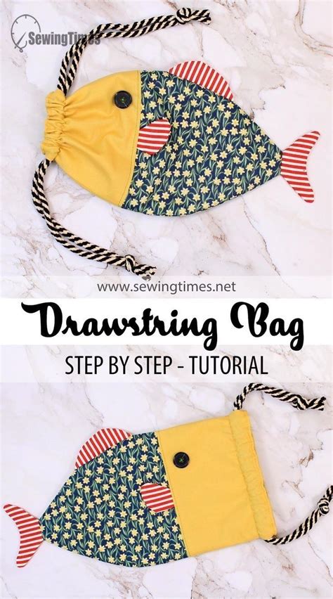 Image result for Simple Drawstring Bag Instructions