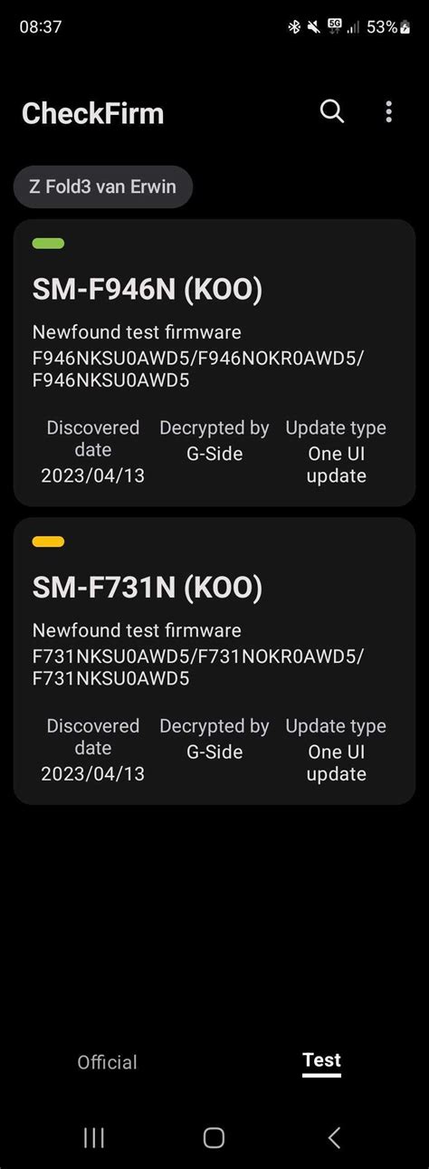 Samsung inizia a testare la One UI 5.1.1 su Galaxy Z Flip5 e Z Fold5