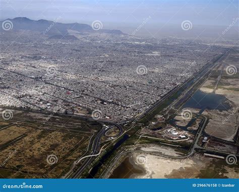 Texcoco Lake Ecological Park Mexico City Aerial View Landscape from ...