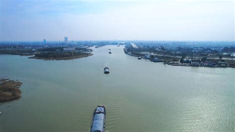 4K航拍淮安水上枢纽亚洲最大水上立交视频模板下载 - 觅知网