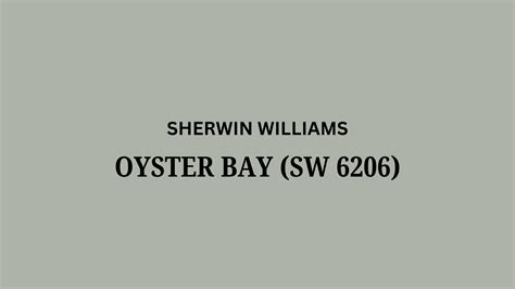 Sherwin Williams Oyster Bay (SW 6206): A Review - Enthralling Gumption