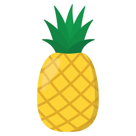 Pineapple Icon clip art vector illustration 19862415 Vector Art at Vecteezy