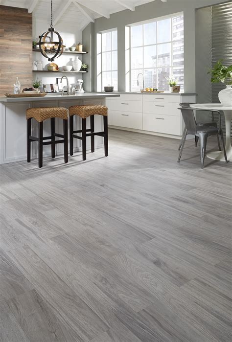 Hardwood Flooring Grey Color