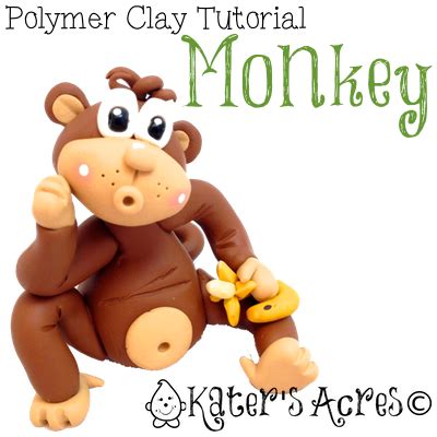 Image result for Monkey Clay Tutorial
