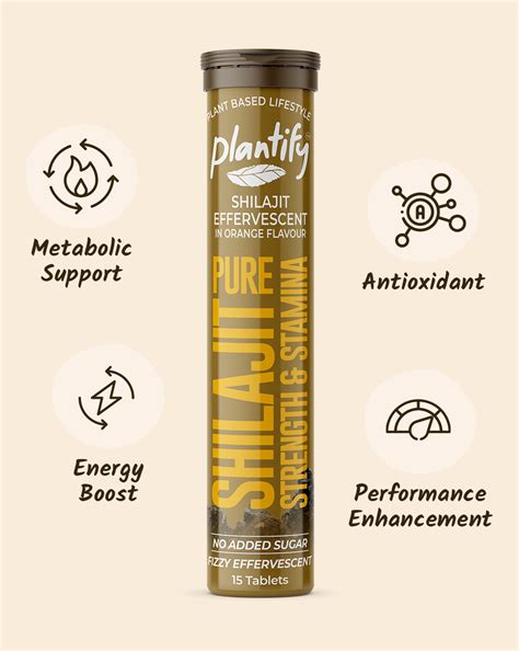 Pure Himalayan Shilajit Effervescent Tablets | Boost Energy & Vitality ...