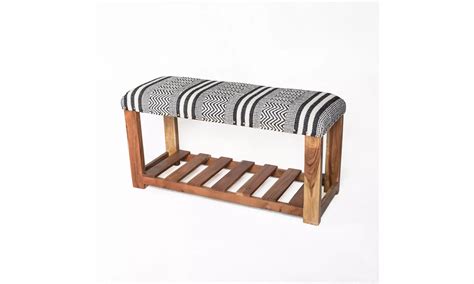 Entryway Benches with a sleek... | Groupon Goods