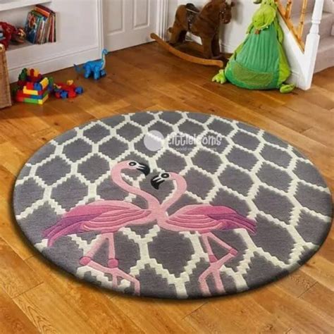 Littlelooms handmade woolen rug(3 X 5 Feet)for Kids Play Crawling ...