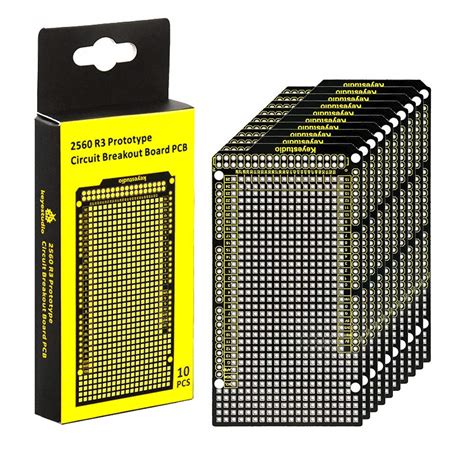 KEYESTUDIO KEYESTUDIO 10 PCS Prototype Board PCB DIY Kit for Arduino ...