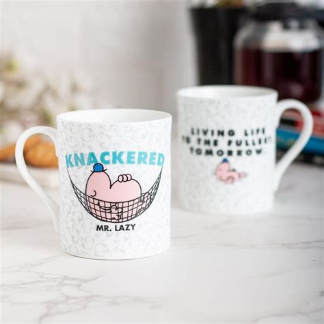 Buy CLAY CRAFT Multicolour Printed Ceramic Mugs - 370ml - Set Of 2 from ...