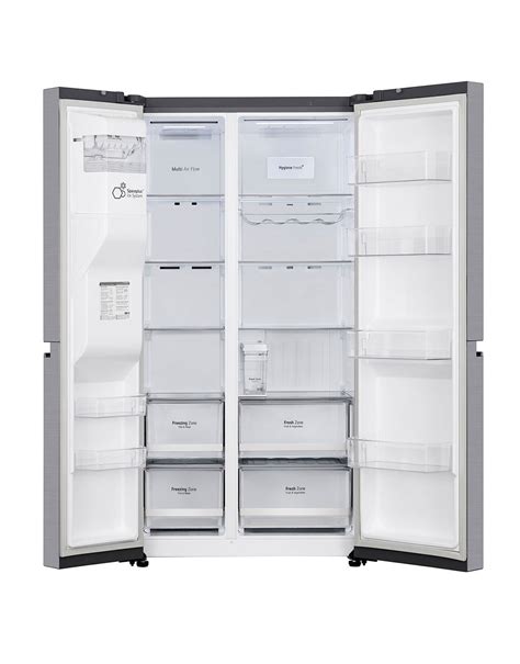 630L 3 Star Side-by-Side Refrigerator - GL-L257CPZ3 | LG India