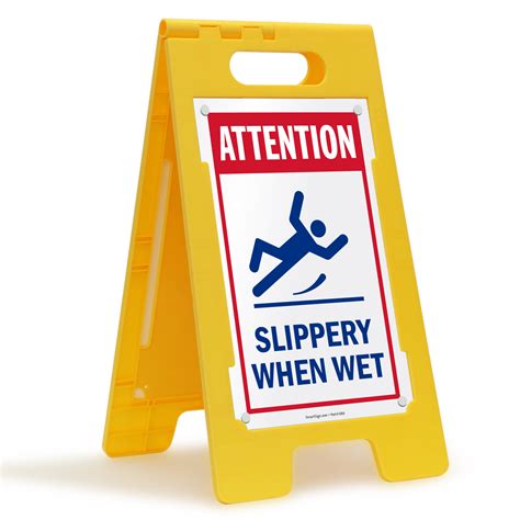 Slippery When Wet Signs, Wet Floor Signs