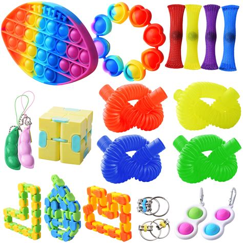 Fidget Toys, 20 PCS Finger Sensory Fidget Toy Set India | Ubuy