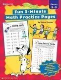 Buy Fun 5-Minute Math Practice Pages: Grades 2-3 Book Online at Low ...