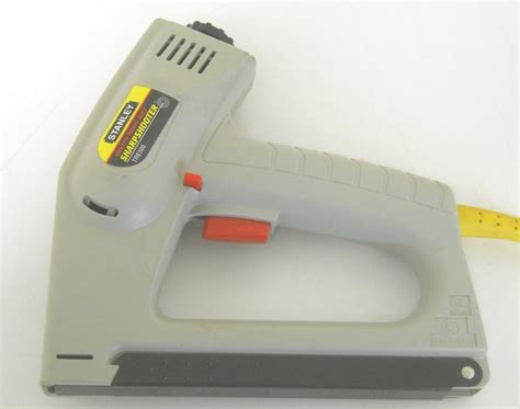 Stanley TRE500 Electric Staple Brad Nail Gun Sharpshooter Heavy Duty ...