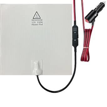 3D Printer Silicone Heated Pad, Heating Plate 310x310mmx1.5mm, 120V ...