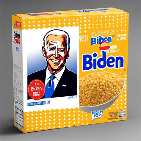 Biden branded corn pop cereal box - AI Generated Artwork - NightCafe ...
