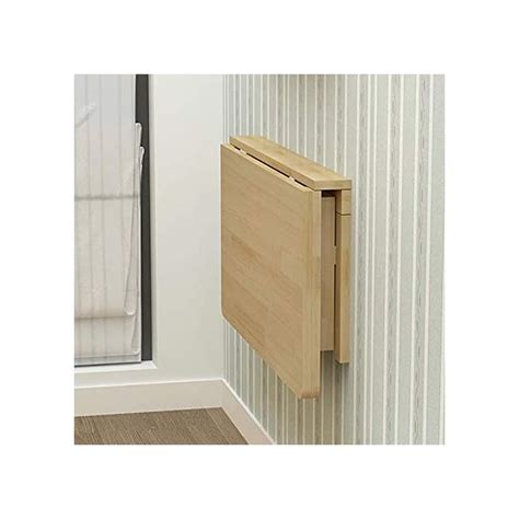 Buy ZCJB Solid Wood Folding Table Wall Table Dining Table Computer ...