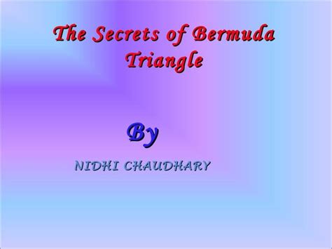 Image result for Bermuda Triangle Secret