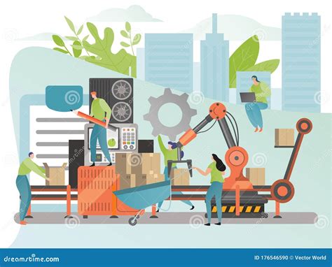 Production Process Cartoon 的图像结果