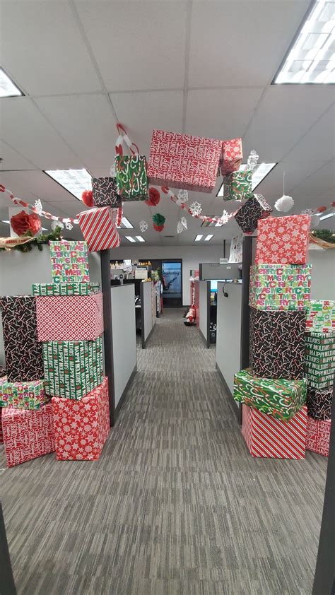 Festive Christmas Office Decorations